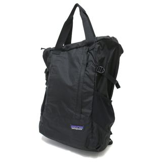 パタゴニア(patagonia)のPatagonia パタゴニア バッグ リュック バックパック トート 2WAY ライトウェイト トラベル トートパック 22L ブラック 黒 アウトドア ブランド カバン【レディース】【中古】(リュック/バックパック)