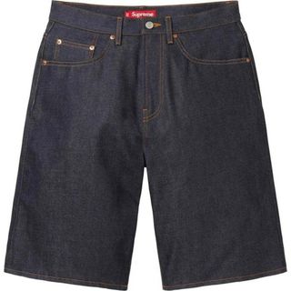 シュプリーム(Supreme)の新品未使用 Rigid Baggy Selvedge Denim Short(ショートパンツ)