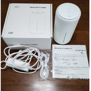 エーユー(au)のSpeed WiFi Home L02 ホームルーター(PC周辺機器)
