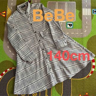 ベベ(BeBe)のBeBe ワンピース　長袖　140cm(ワンピース)