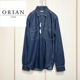  【新品 試着のみ】 ORIAN × BEAMS F 別注 ワークシャツ