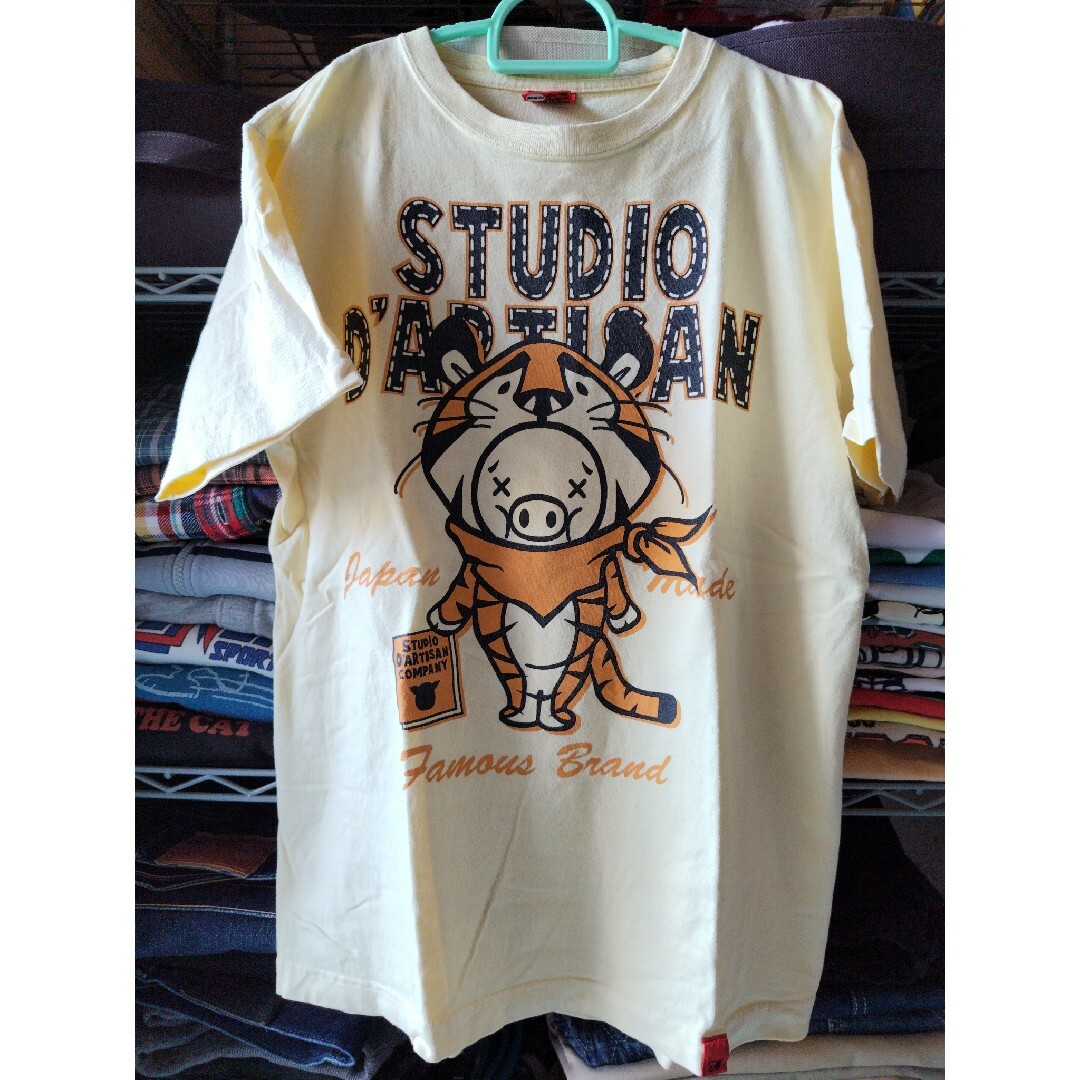 STUDIO D'ARTISAN(ステュディオダルチザン)のSTUDIO D'ARTISAN(ステュディオダルチザン) Tシャツ / M メンズのトップス(Tシャツ/カットソー(半袖/袖なし))の商品写真