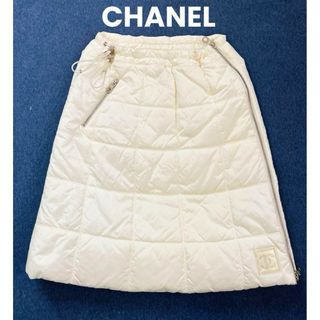 シャネル(CHANEL)の月末セール〜美品☆CHANELスポーツラインキルティングスカート☆(ひざ丈スカート)