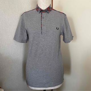 フレッドペリー(FRED PERRY)のフレッドペリー Fred Perey ポロシャツ スリムフィット 襟 チェック柄(ポロシャツ)