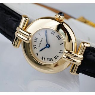 美品 カルティエ コリゼ 18KYG ローマン SM Cartier