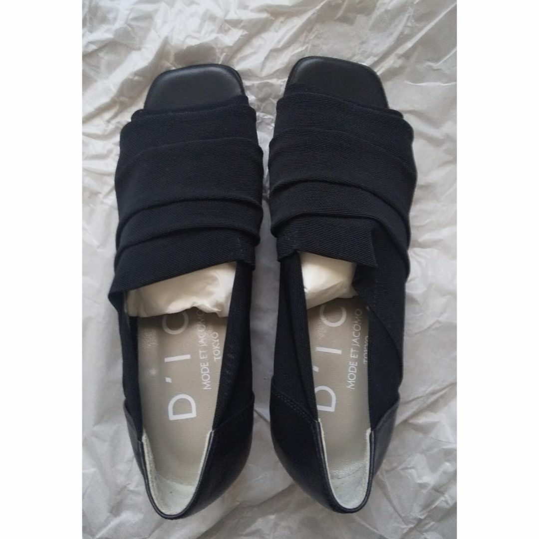 【未使用】DICI、22cm、オープントゥ、5.5cmヒール レディースの靴/シューズ(ハイヒール/パンプス)の商品写真