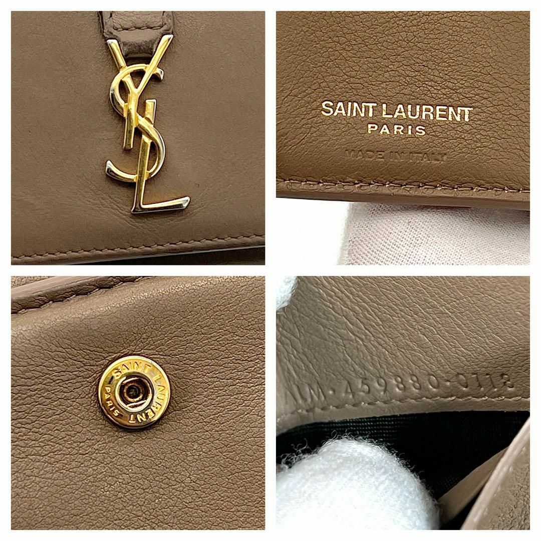 Saint Laurent(サンローラン)の⭐️美品⭐️SAINT LAURENT オリガミ タイニー 折り財布 カサンドラ レディースのファッション小物(財布)の商品写真
