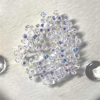 スワロフスキー(SWAROVSKI)のスワロフスキー#5328  3mm   クリスタルAB(各種パーツ)