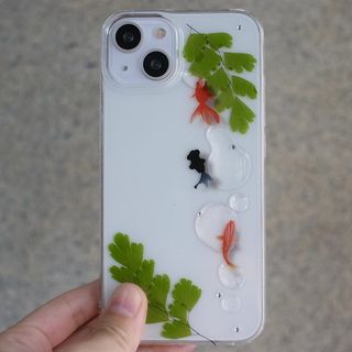 #005 全機種対応　金魚　スマホケース(iPhoneケース)