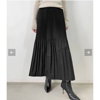 アパルトモンドゥーズィエムクラス(L'Appartement DEUXIEME CLASSE)の新品タグ付き【KALLMEYER/カルメイヤー】Pleats Skirt(ロングスカート)