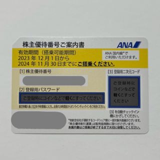 ANA　株主優待　航空券