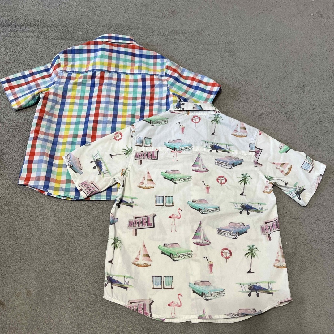 NEXT(ネクスト)の98㎝×2枚セット NEXT 半袖シャツ キッズ/ベビー/マタニティのキッズ服男の子用(90cm~)(ブラウス)の商品写真