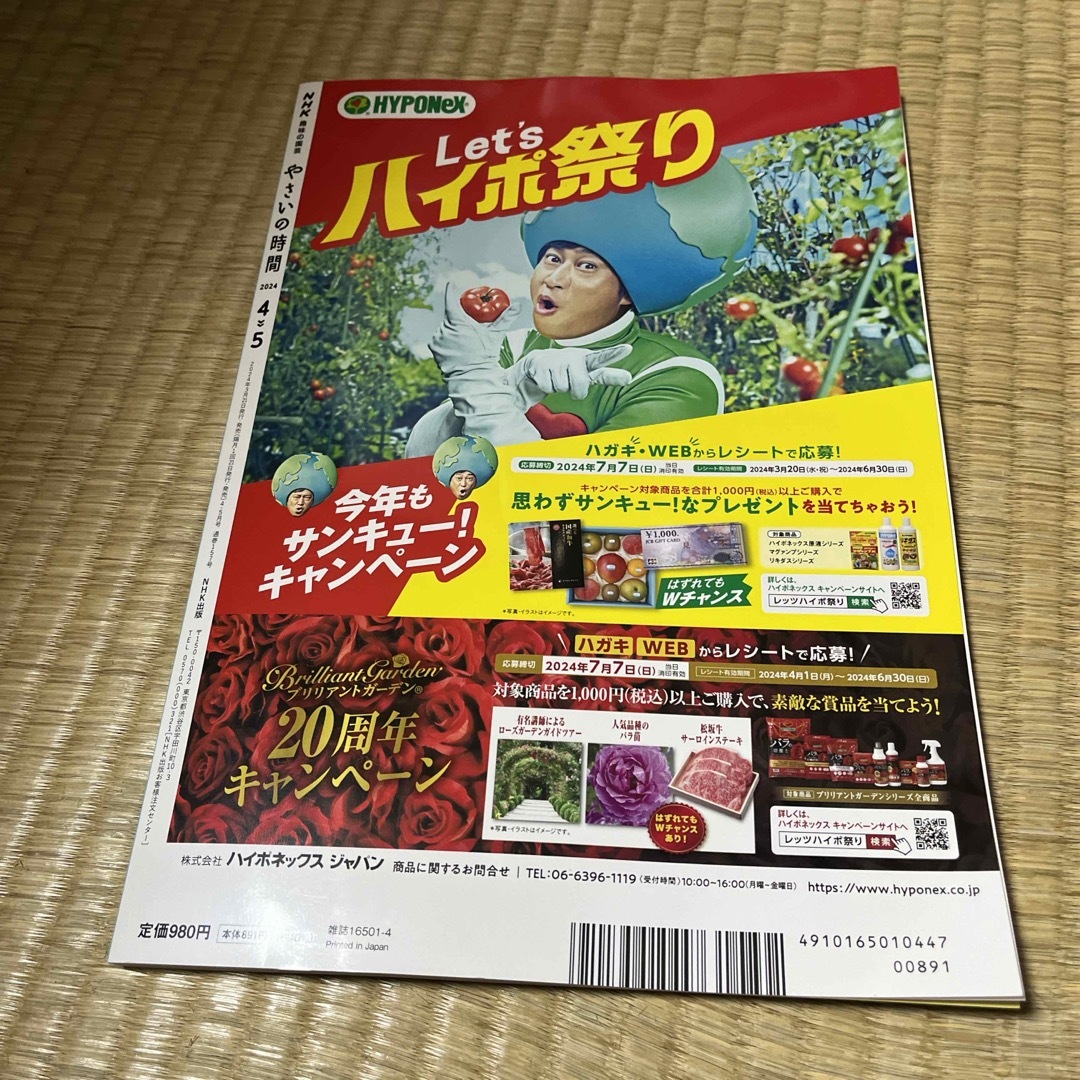 NHK 趣味の園芸 やさいの時間 2024年 04月号 [雑誌] エンタメ/ホビーの雑誌(その他)の商品写真