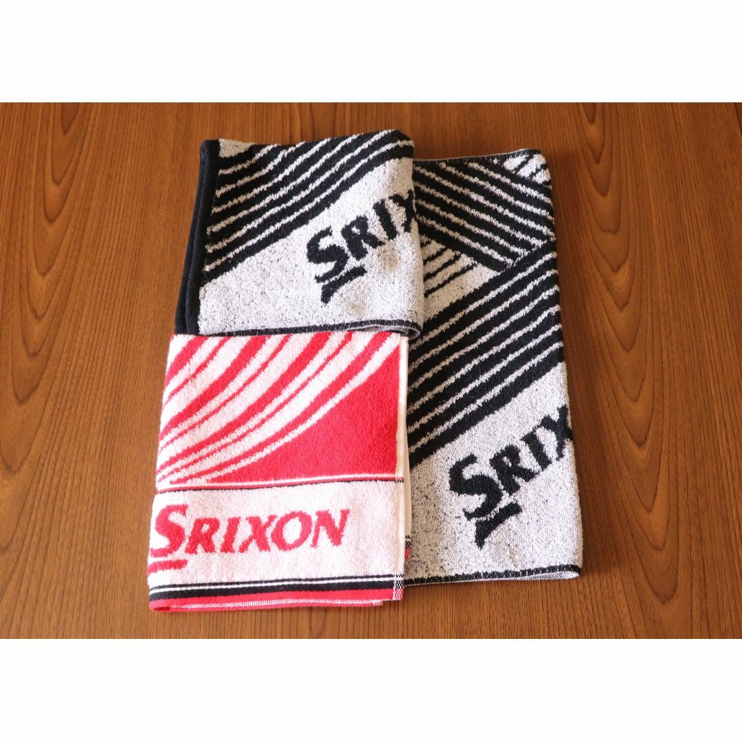 Srixon(スリクソン)のスリクソンのハンドタオル ３枚セット　ゴルフブランド　Srixon　未使用品  スポーツ/アウトドアのゴルフ(その他)の商品写真