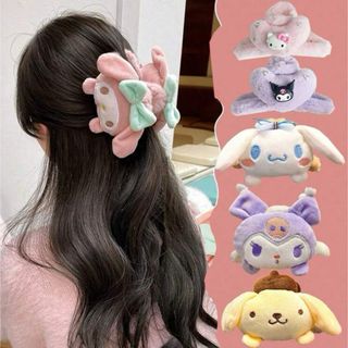 マイメロディ(マイメロディ)のマイメロ ヘアクリップ 希少品(バレッタ/ヘアクリップ)