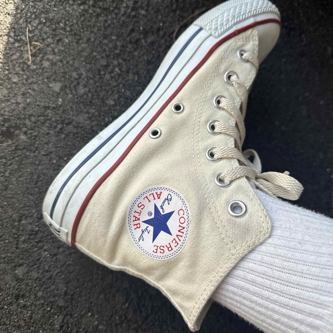 ALL STAR（CONVERSE）(オールスター)の美品✴︎コンバースオールスター　ハイカット24.5 レディースの靴/シューズ(スニーカー)の商品写真