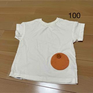 GU - GU シナぷしゅ半袖Tシャツ　100