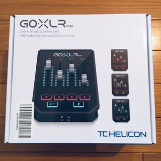 TC HELICON MIDAS GO XLR MINI 配信用ミキサー(オーディオインターフェイス)