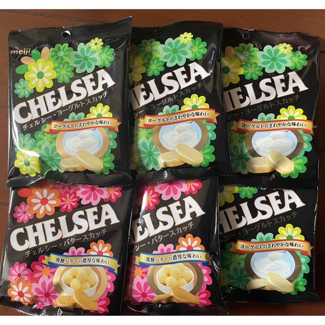 chelsea(チェルシー)の明治 CHELSEA チェルシー ヨーグルトスカッチ キャンディ 飴 菓子 食品/飲料/酒の食品(菓子/デザート)の商品写真