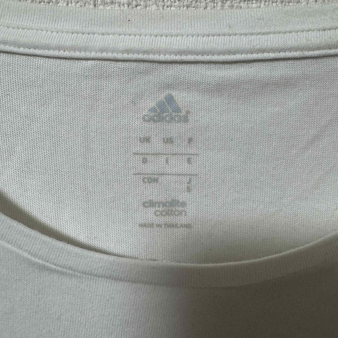 adidas(アディダス)のadidas アディダス　白　Tシャツ スポーツ/アウトドアのランニング(ウェア)の商品写真