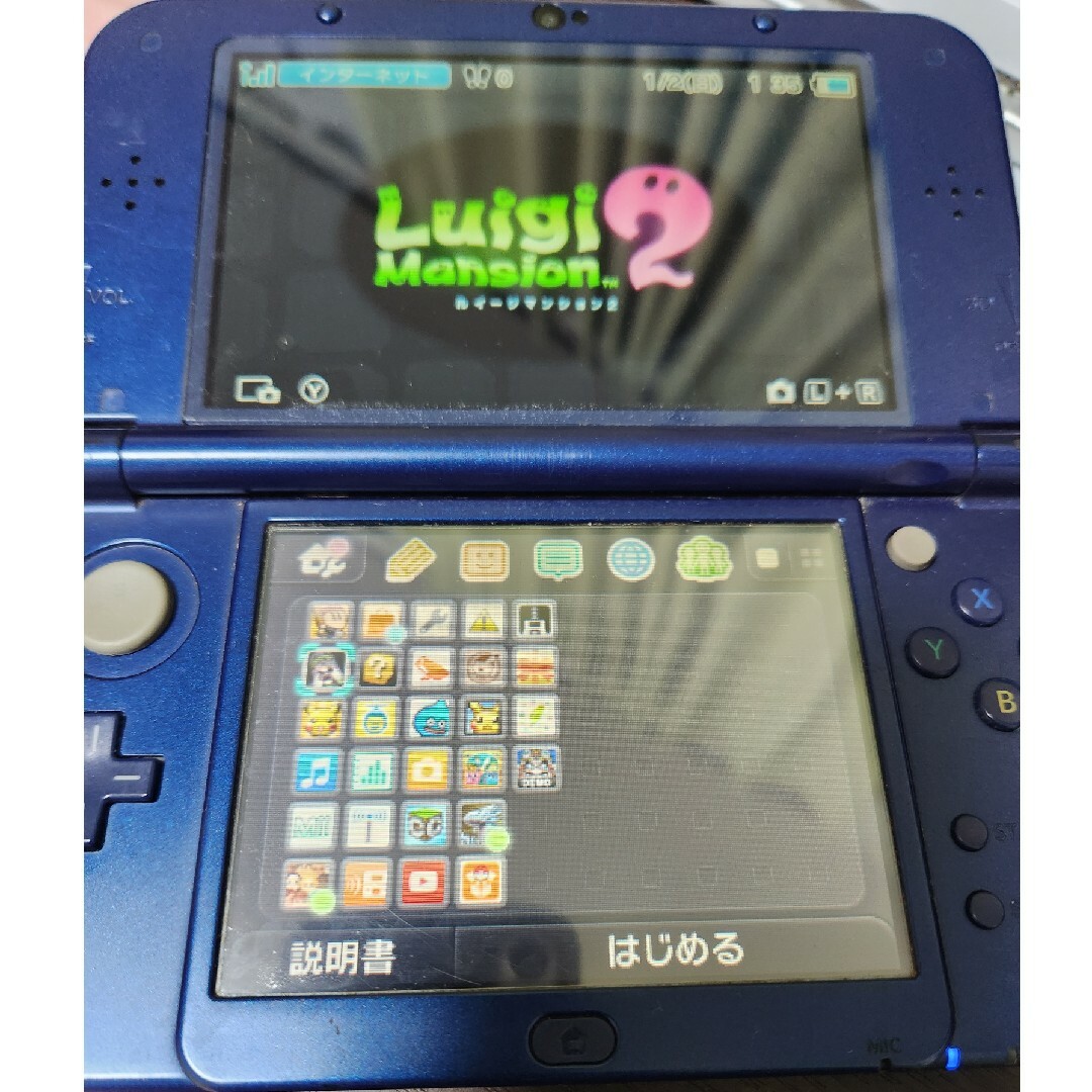 ニンテンドー 3DS NEW LL  本体 ポケモンバンク ポケムーバー エンタメ/ホビーのゲームソフト/ゲーム機本体(携帯用ゲーム機本体)の商品写真