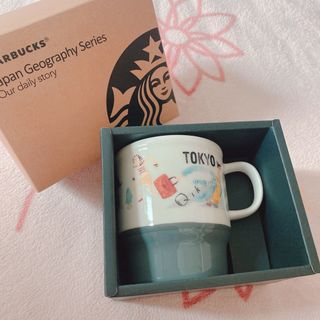 スターバックスコーヒー(Starbucks Coffee)の新品箱付 スタバ マグカップ【東京】(グラス/カップ)