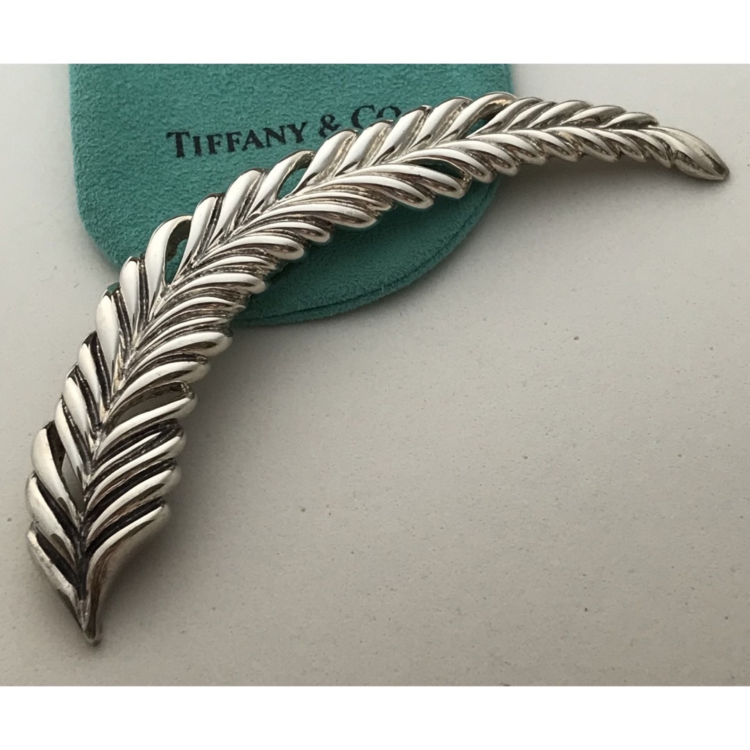 Tiffany & Co. - Tiffany ヴィンテージボリュームリーフブローチ Tiffany & Co. - Tiffany ヴィンテージボリュームリーフブローチ