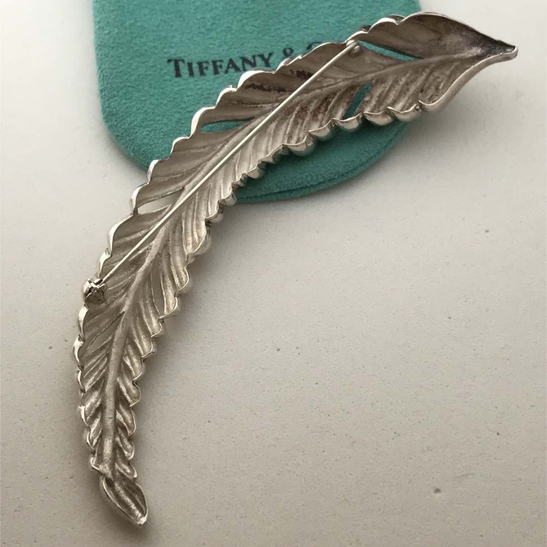 Tiffany & Co. - Tiffany ヴィンテージボリュームリーフブローチ Tiffany & Co. - Tiffany ヴィンテージボリュームリーフブローチ