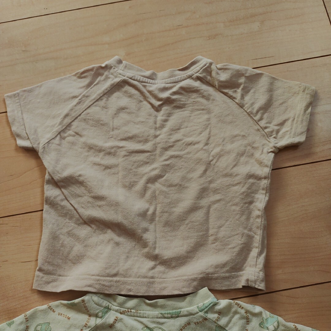 80二枚セット キッズ/ベビー/マタニティのベビー服(~85cm)(Ｔシャツ)の商品写真