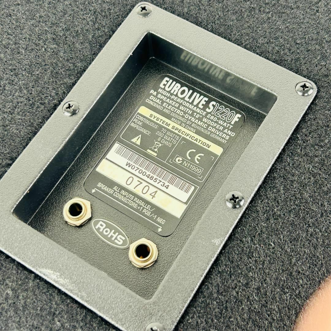 BEHRINGER EUROLIVE S1220F モニター スピーカー スマホ/家電/カメラのオーディオ機器(スピーカー)の商品写真