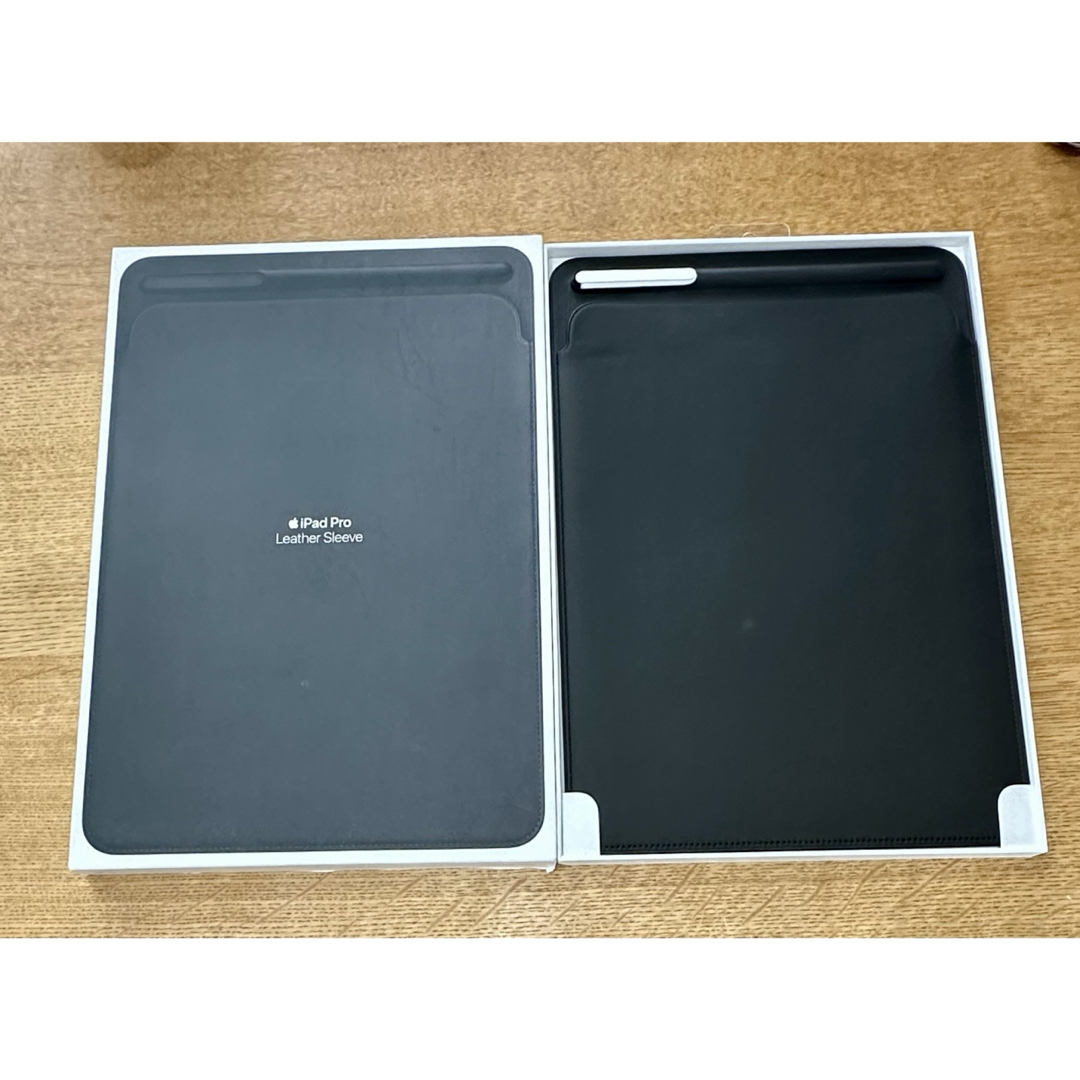 Apple(アップル)のApple iPad pro 10.5インチ　レザースリーブ　ブラック スマホ/家電/カメラのスマホアクセサリー(iPadケース)の商品写真