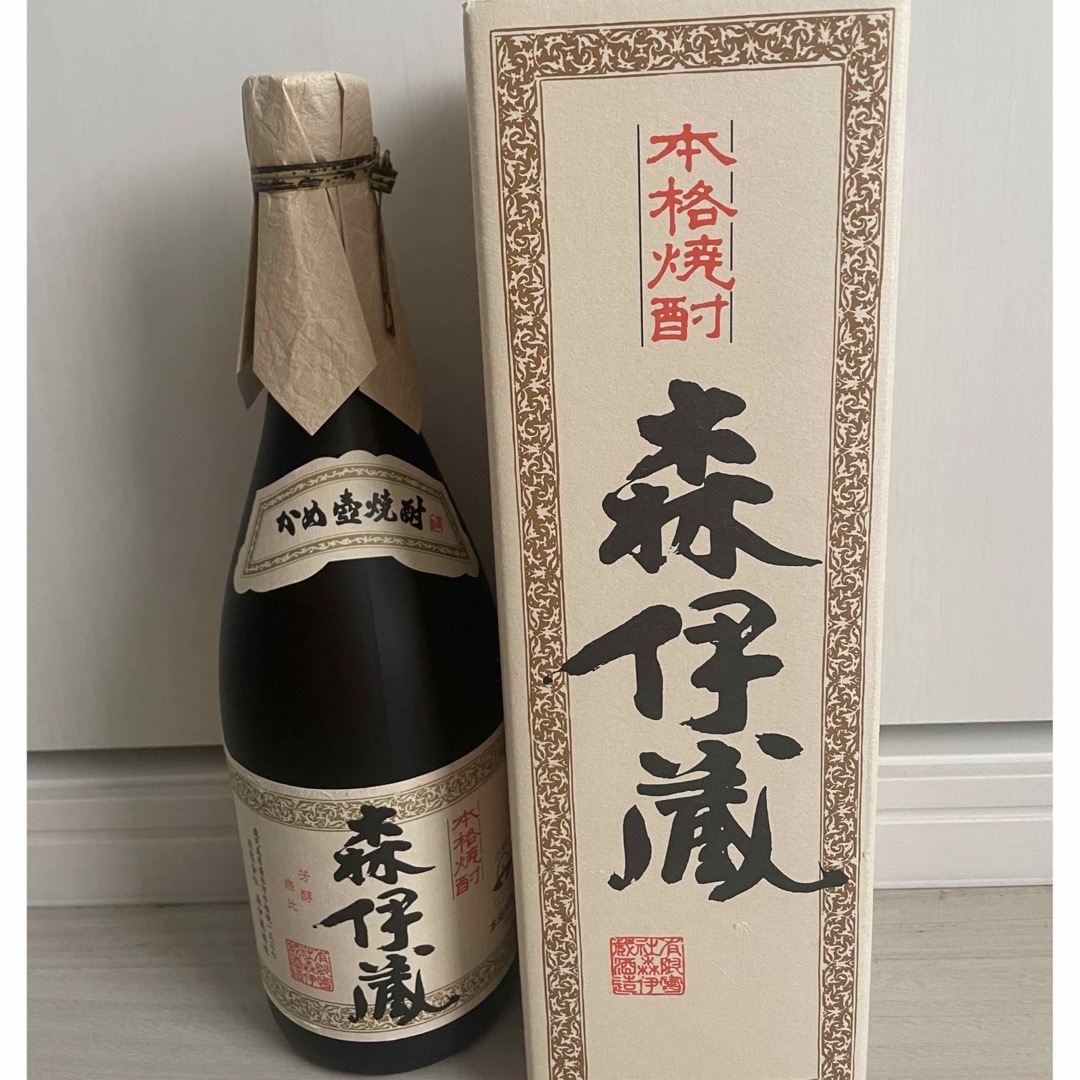 森伊蔵(モリイゾウ)の森伊蔵　新品未開封品 食品/飲料/酒の酒(焼酎)の商品写真