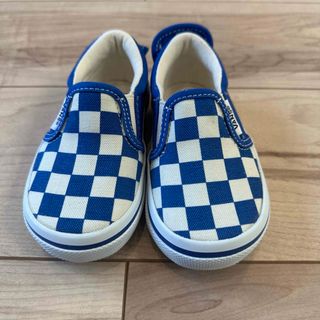 VANS - vans チェッカー　スリッポン　14cm