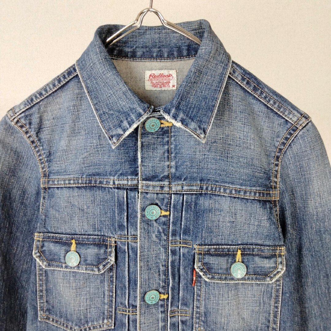 Levi's(リーバイス)のリーバイス　levi's デニムジャケット　Gジャン　Y2K セカンド　古着 レディースのジャケット/アウター(Gジャン/デニムジャケット)の商品写真