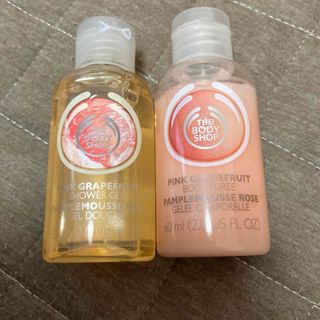 ザボディショップ(THE BODY SHOP)のTHE BODY SHOP　ピンクグレープフルーツの2点セット(ボディローション/ミルク)