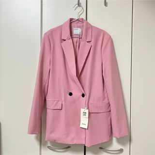 ベルシュカ(Bershka)のベルシュカ Bershka テーラードジャケット ジャケット ピンク zara(テーラードジャケット)