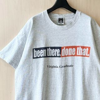 ヴィンテージ(VINTAGE)の90s USA製古着　ヴィンテージ　Tシャツ　バージニア大学　霜降り(Tシャツ/カットソー(半袖/袖なし))