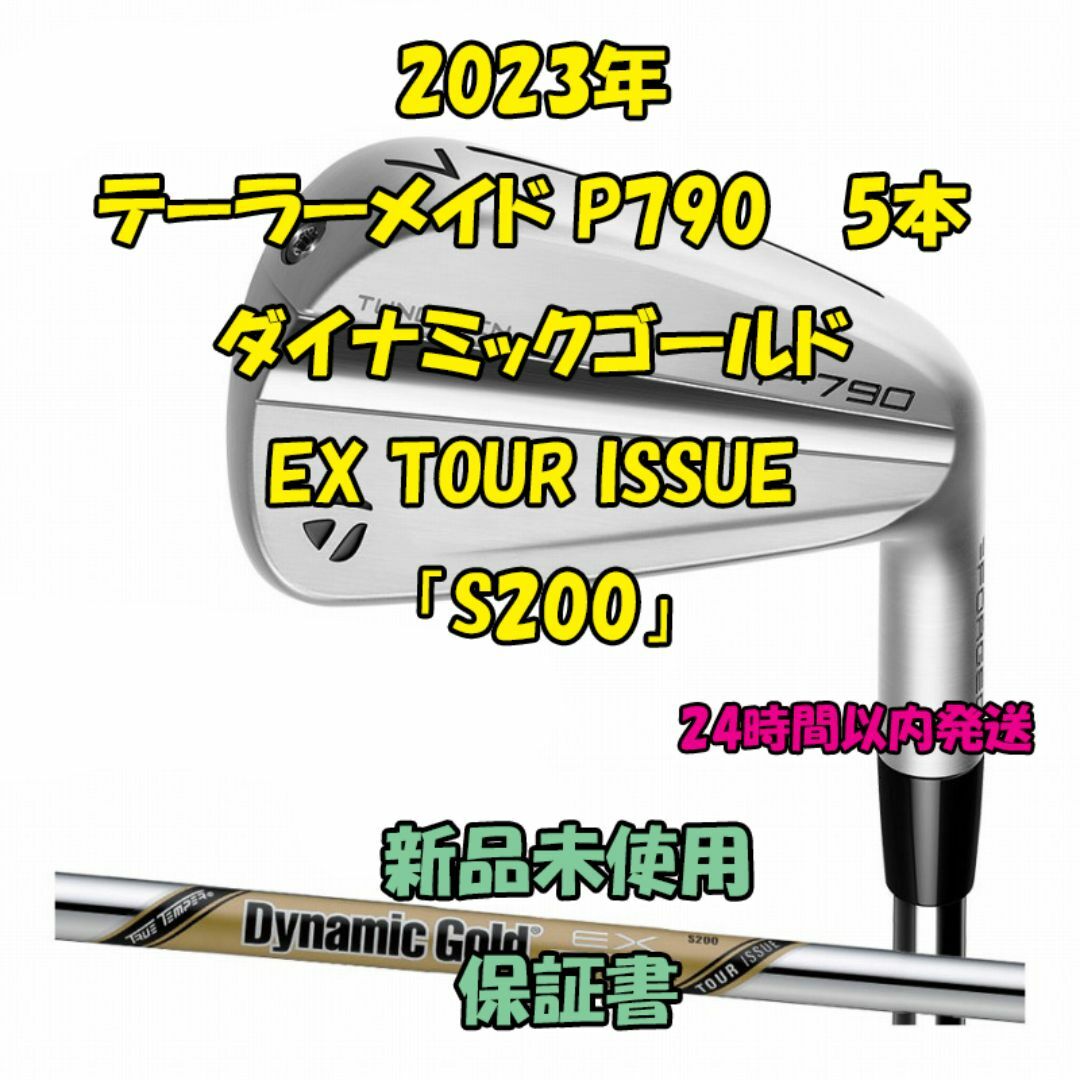 TaylorMade(テーラーメイド)のテーラーメイド P790 5本 Dynamic Gold EX TOUR S スポーツ/アウトドアのゴルフ(クラブ)の商品写真