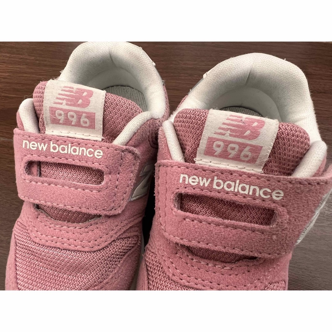 996（New Balance）(キュウキュウロク)のニューバランス　996 ピンク　13.5センチ キッズ/ベビー/マタニティのベビー靴/シューズ(~14cm)(スニーカー)の商品写真