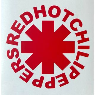 RED HOT CHILI PEPPERS カッティングステッカ◆グロスレッド(ミュージシャン)