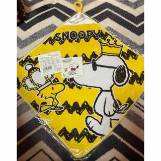 スヌーピー(SNOOPY)のスヌーピーループ付きタオル①(タオル/バス用品)