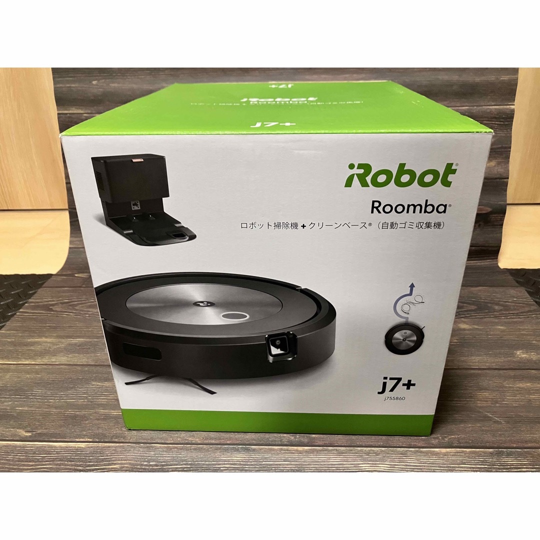 iRobot(アイロボット)のIROBOT ロボット掃除機 ルンバ J7+ スマホ/家電/カメラの生活家電(掃除機)の商品写真