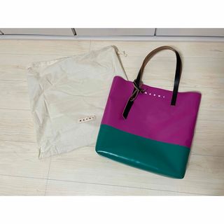 マルニ(Marni)のMARNI カラーブロックショッピングバッグ(トートバッグ)