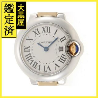 カルティエ(Cartier)のカルティエ　バロンブルーSM　YG/SS　レディース　【431】(腕時計)