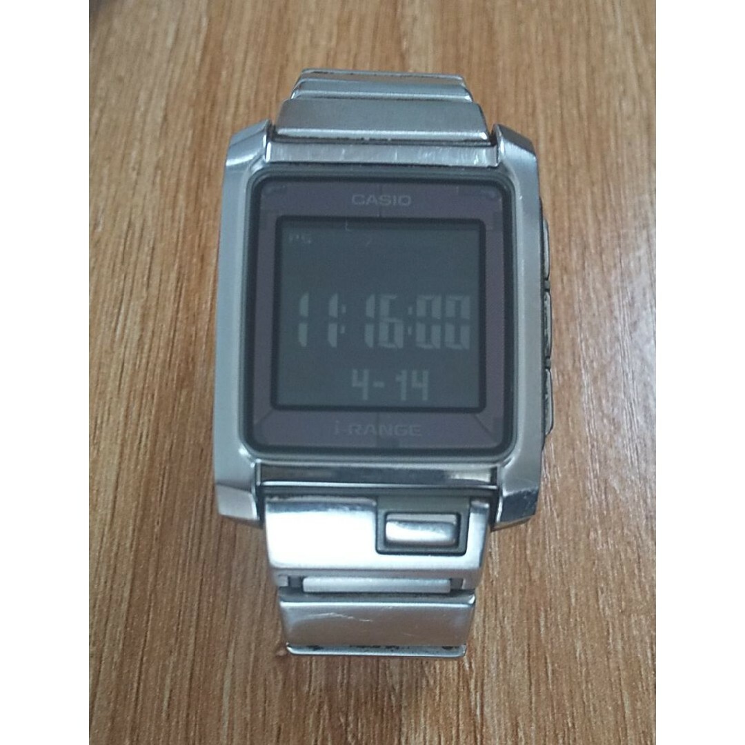 CASIO(カシオ)のi-range casio カシオ デジタル 電波 時計 腕時 ソーラー レトロ メンズの時計(腕時計(デジタル))の商品写真