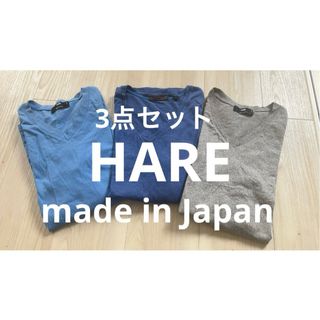 ハレ(HARE)の【3点セット】men's トップス　M size インナー(Tシャツ/カットソー(七分/長袖))