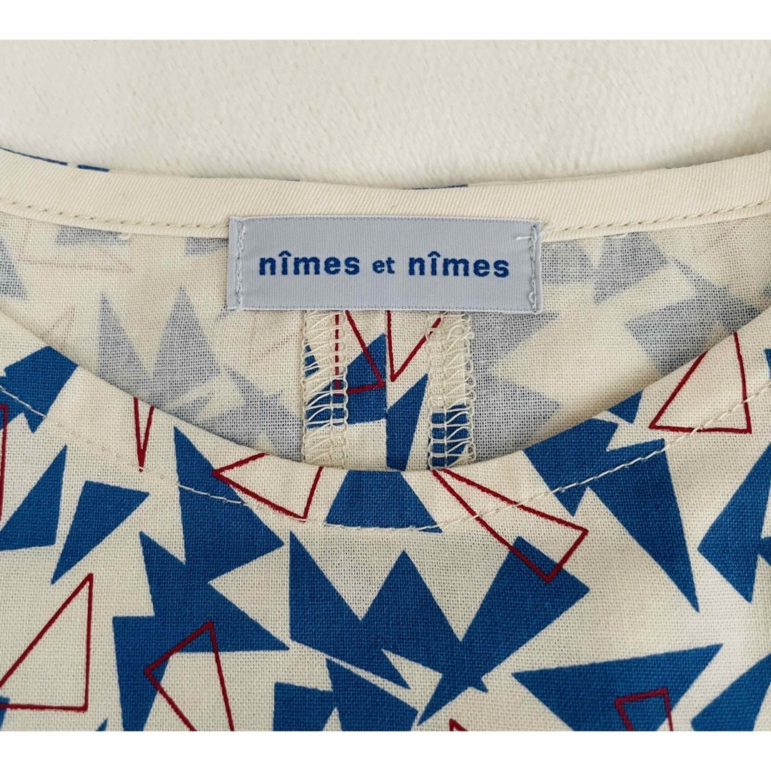 nimes et nimes(ニームエニーム)の新品・未使用⭐︎ニームエニームnimes et nimes ワンピース レディースのワンピース(ひざ丈ワンピース)の商品写真