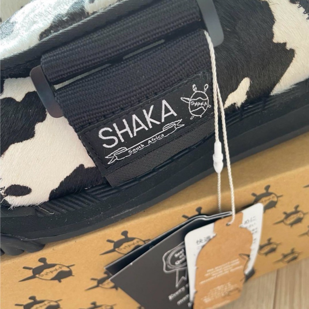 SHAKA(シャカ)のSHAKA シャカ X-PACKER COWHAIR スライドサンダル レディースの靴/シューズ(サンダル)の商品写真