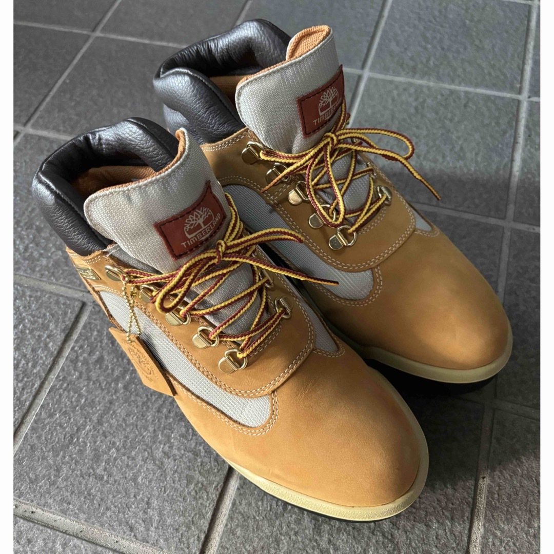 Timberland(ティンバーランド)の【美品】ティンバーランド FIELD BOOTS マカロニ&チーズ 26㎝ メンズの靴/シューズ(ブーツ)の商品写真