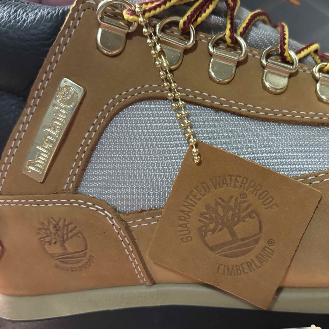 Timberland(ティンバーランド)の【美品】ティンバーランド FIELD BOOTS マカロニ&チーズ 26㎝ メンズの靴/シューズ(ブーツ)の商品写真